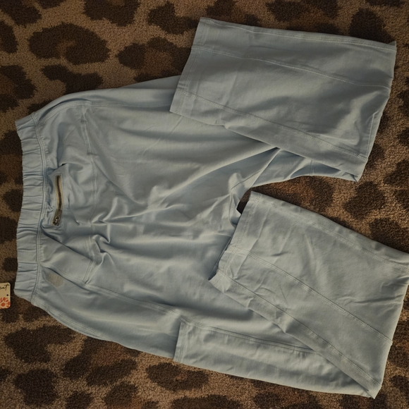 Free People Hot-shot Slouch Pants Oxford Blue 💙 - Picture 5 of 11